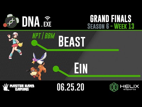 DNA.EXE S6:W13 - NPT | BBM | Beast (Pokemon Trainer) Vs. Ein (Duck Hunt) - Grand Finals