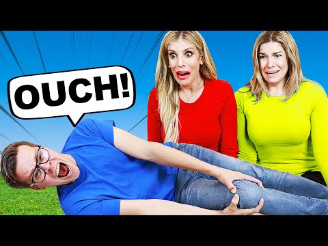 Matt Broke His Leg Doing an Acrobatic Dare