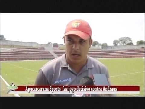 APUCARANA SPORTS VENCE E TÉCNICO MARCÃO FALA SOBRE O JOGO CONTRA ANDRAUS