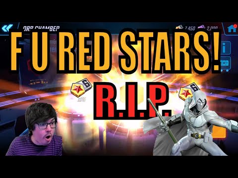 SCREW YOU RED STARS! Moon Knight Orb Opening | RIP My 60+ Orbs! Marvel Strike Force