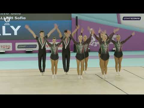 Italy - 2023 Aerobics European bronze medallists, Aerobic Dance