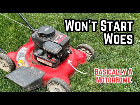 Fixing a Free Yard Machines (by MTD) 20” Push Mower - Briggs & Stratton 300 Series 148cc