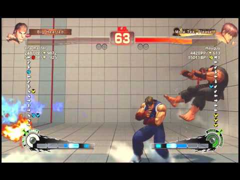 SSF4AE2012 ena master (Ryu) vs mayguy (Guy)