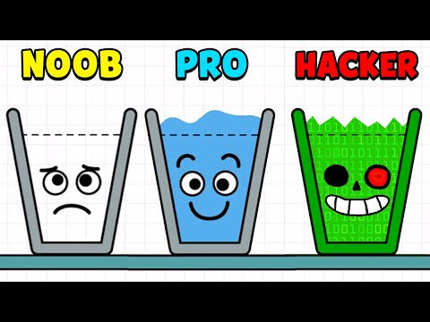 NOOB vs PRO vs HACKER - Happy Glass