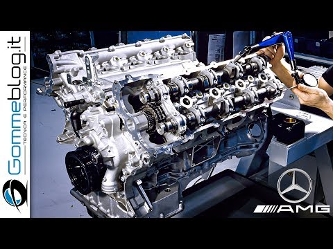 Mercedes AMG V8 ENGINE - PRODUCTION (German Car Factory)