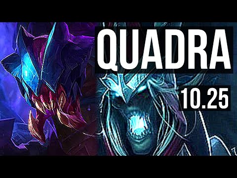 REK'SAI vs KARTHUS (JUNGLE) | Quadra, 800+ games, 13/3/7, Dominating | KR Master | v10.25
