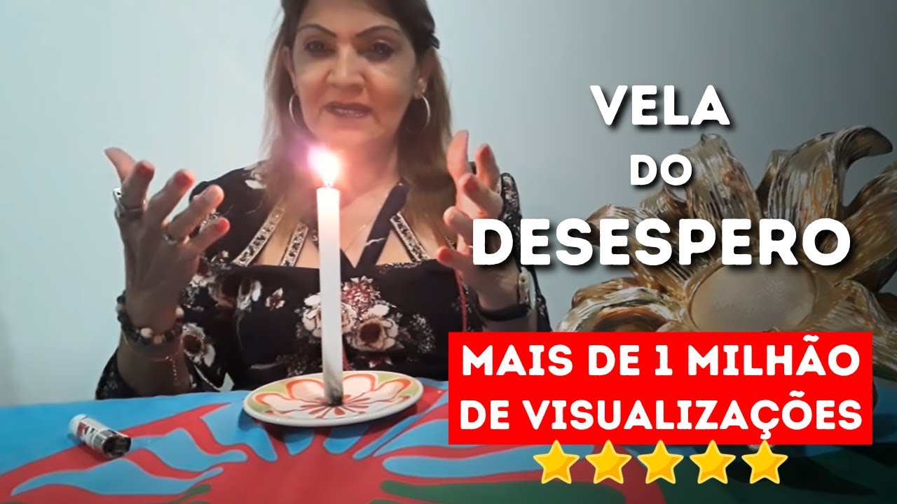 VELA do DESESPERO | Simpatia para a PESSOA PENSAR em VOCÊ o DIA INTEIRO | Resultados em 7 HORAS