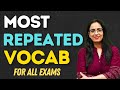 Most Repeated Vocab For All Exams 1 Syno Anto SSC GD CGL CHSL MTS DSSB By Rani Ma Am