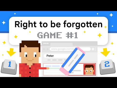 Right to be forgotten interactive video game: Round 1 - Peter
