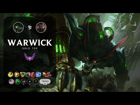 Warwick Top vs Kled - NA Master Patch 14.8