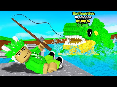 von 0$ zu $1.000.000.000,00 nur mit ANGELN in Steal a Brainrot!