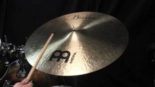 Video thumbnail for USED Meinl 24" Byzance Traditional Medium Ride by The Drum Shop - Portland, Maine
