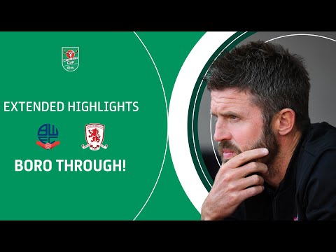 FC Bolton Wanderers 1-3 FC Middlesbrough   ( Carab...