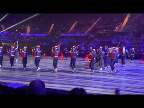 Bagad DeLann-Bihoue’ at Virginia military tattoo 2023