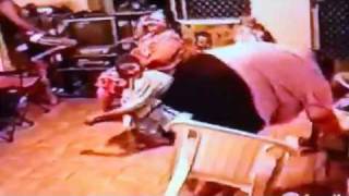 Fat lady fall break funny hilarious chair breaks
