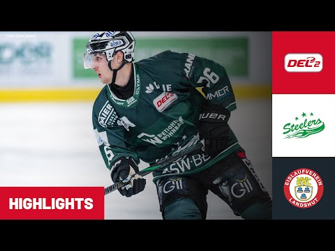 DEL2: Bietigheim Steelers vs. EV Landshut | Highlights