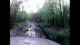 Long ride simple woods trail riding jeep wrangler PA