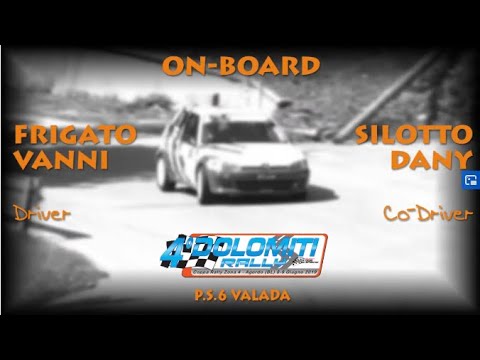 OBC FRIGATO   SILOTTO 4° DOLOMITI RALLY 2019 PS6 VALADA