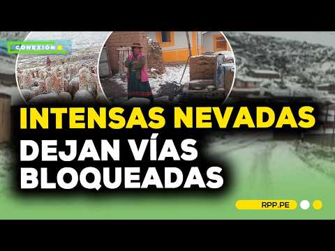 Nevadas en Moquegua exponen abandono en zonas altoandinas del Perú | CONEXIÓN RPP NOTICIAS