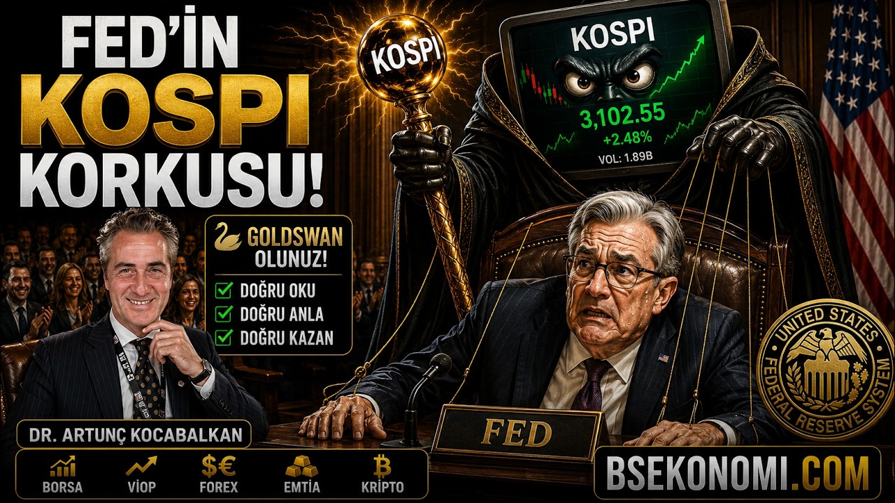 FED'in KOSPI Korkusu! | Artunç Kocabalkan'dan Borsa, Altın ve Dolar Analizi