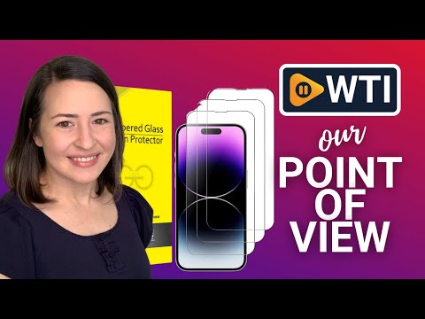 JETech Full Coverage Screen Protector for iPhone 14 Pro 6.1-Inch - WTI product video review