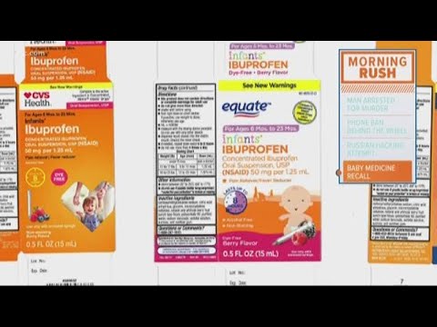 Baby medicine recalled because it may be too strong