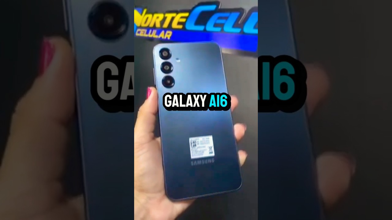 Miniatura da avaliação em vídeo de Smartphone Samsung Galaxy A16 128GB 4GB RAM