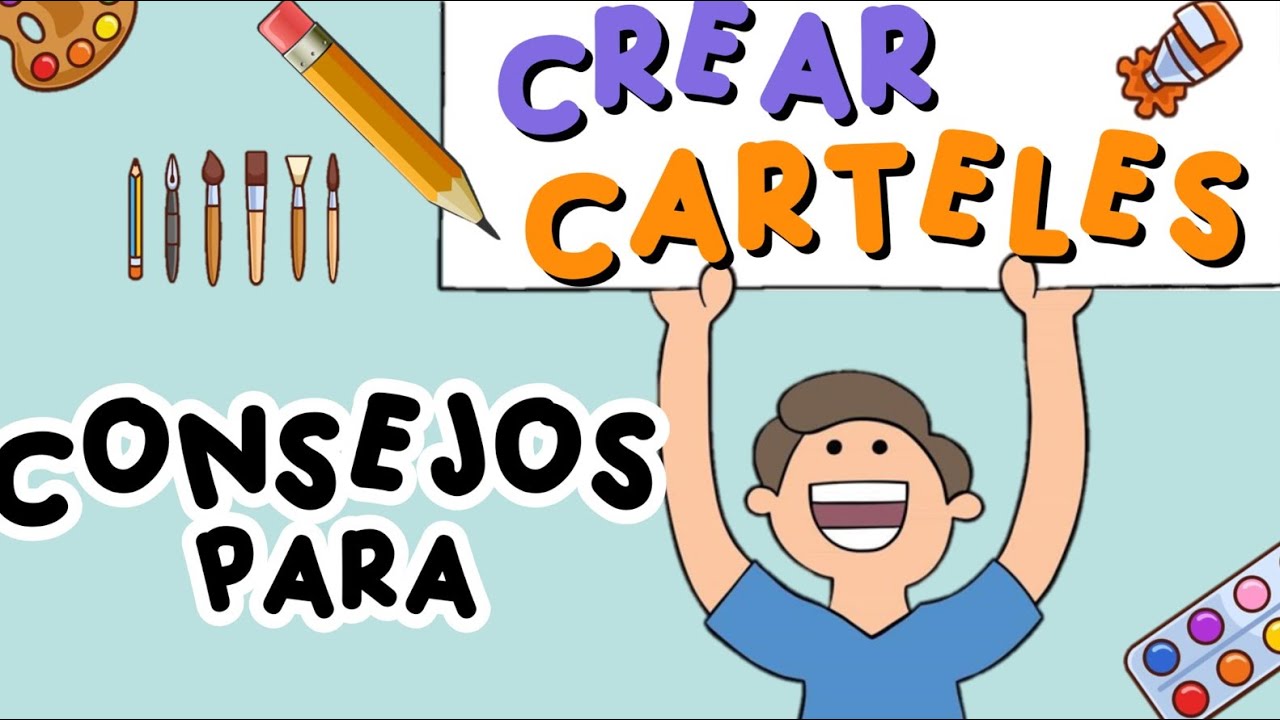 El cartel | Consejos para crear CARTELES | Cómo hacer un cartel