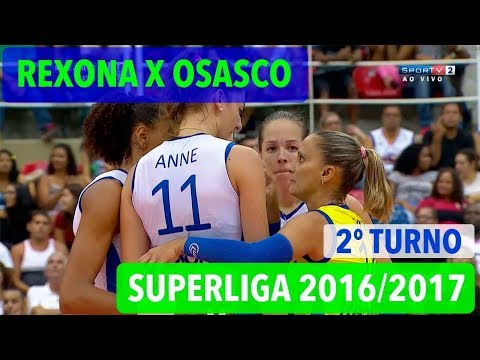 Rexona x Osasco - Returno - Superliga de Vôlei Feminino 2016-2017