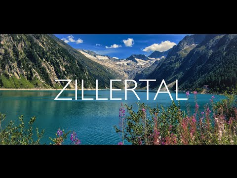 Views of Zillertal, Tirol (4K)