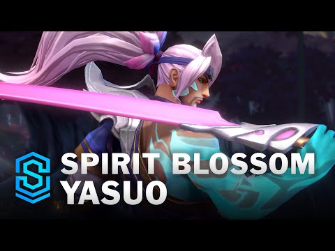 Spirit Blossom Yasuo Wild Rift Skin Spotlight