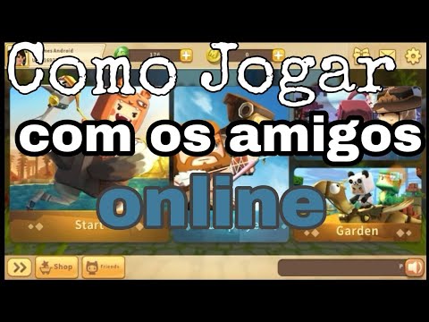 Como jogar com seus amigos - mini World