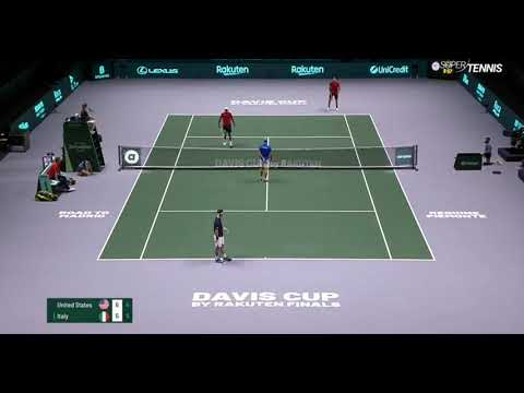 Tie Break Fognini/Musetti vs Sock/Ram