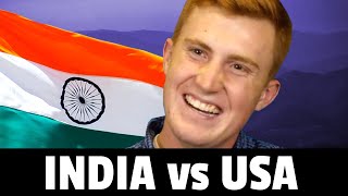 American REACTS to Indian Lifestyle (funny) • India Is Amazing