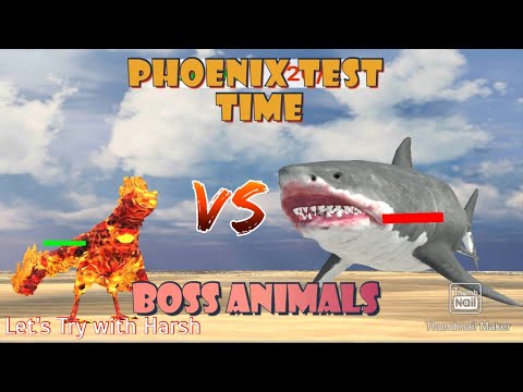 Phoenix Test with Boss Animals | All Units Boss Class Animal - Animal Revolt Battle Simulator | arbs
