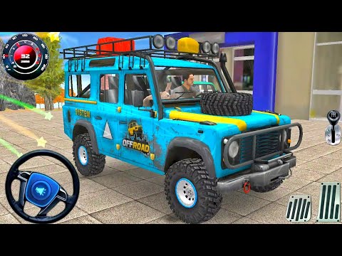 4x4 Offroad Jeep Driving Simulator Game - Drive SUV 4x4 Jeep Offroad 2026  Part 1 - Android Gameplay