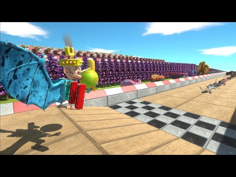 The Death Run Of Flying Crypto Bro  -- Animal Revolt Battle Simulator