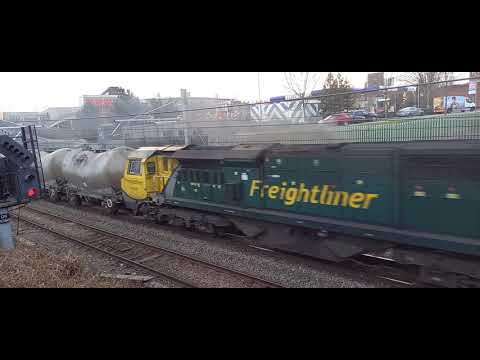 66753 from toton to bescot [late] 70010 from walsal to hopes earl [late]