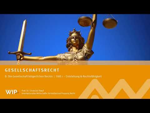 GbR 1 | Rechtsfähigkeit