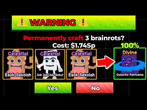 I Found DIVINE Brainrot Spawn Machine RECIEPES in Escape Tsunami for Brainrots!