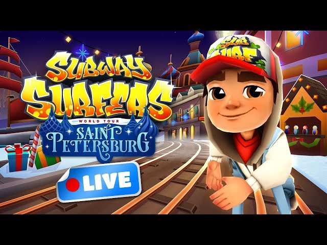 Subway Surfers World Tour 2017 - Saint Petersburg Gameplay Livestream