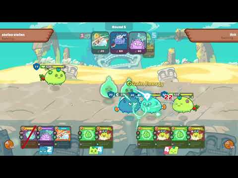25 Axie Infinity Bone Sail + Bumpy + Axie Kiss(Ivory Chop + Overgrow Keratin + Death Mark)META BUILD