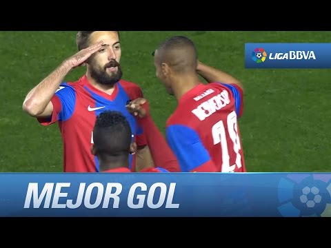 Morales marca el golazo de la jornada 25 en el Levante UD - Getafe CF