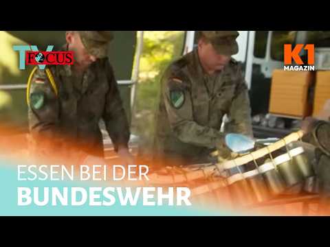 Das essen Bundeswehr-Soldaten wirklich im Ernstfall! | Focus TV Reportage X K1 Magazin