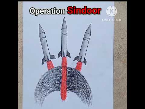 Operation sindoor 🇮🇳🧑‍✈️ drawing #operationsindoor #jayhind #india #drawing #art #shorts #sketch