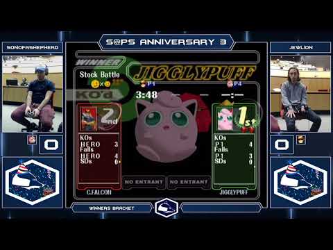 Anniversary 3 Melee Singles - SonofaShepherd (Puff) vs Jewlion (Falcon) - Winners Bracket