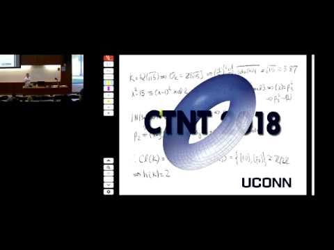 CTNT 2018 - "Arithmetic Statistics" (Lecture 4) by Álvaro Lozano-Robledo