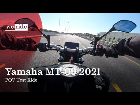 Yamaha MT-09 2021 | POV Test Ride