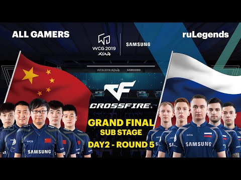 WCG 2019 GF | Crossfire Group Stage | ALL GAMERS vs ruLegends