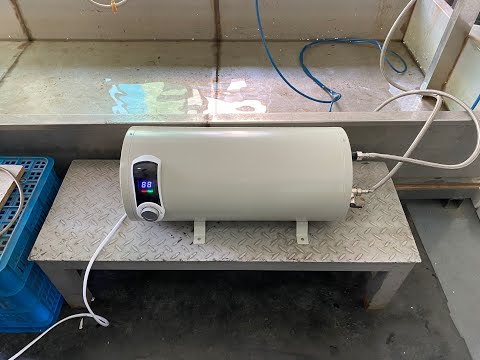 How to use DC 12V electric water for caravan  car